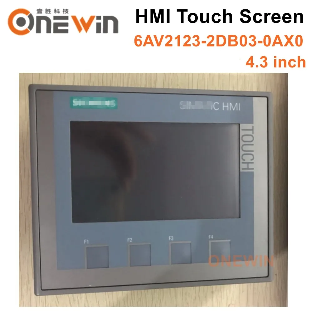 Новый и оригинальный сенсорный экран 6AV2123 2DB03 0AX0 HMI 4 3 дюймовый интерфейс человека