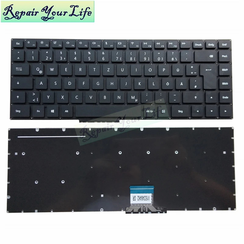 Для HUAWEI MATEBOOK D клавиатура гр для Matebook D немецкая клавиатура ноутбука прошел испытания MRC-W60 MRC-W50 PL-W09 PL-W29