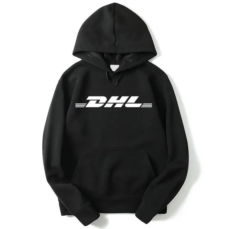 

DHL Logo Men's and Women's Hoodies Fashion Casual Men's Pullovers 2021 Spring and Autumn Hot Sale Casual Wear Harajuku