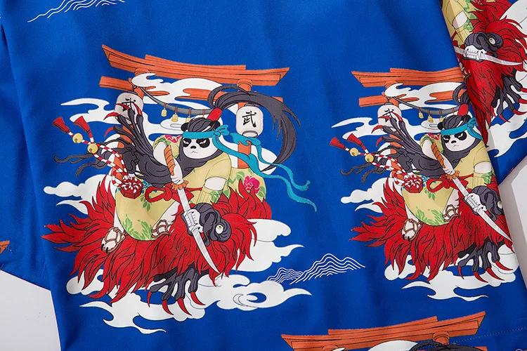 

Japanese Kimono Cardigan Men Haori Yukata Male Samurai Costume Clothing Harajuku Ukiyoe Women Kimono Jacket Shirt Cardigan