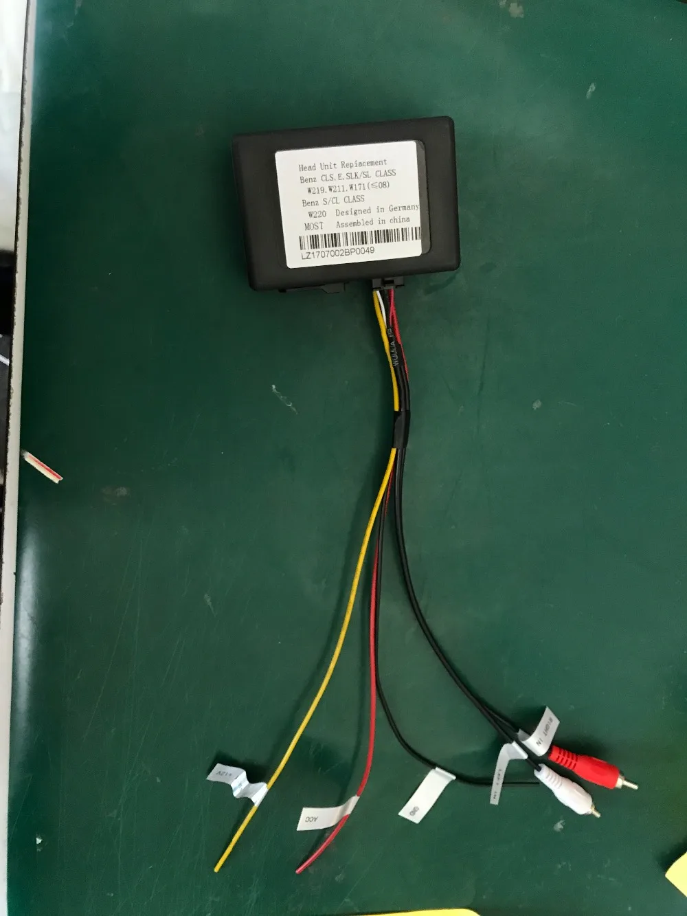 

Car Monitor Optic Fiber Box Only Fits for Our Store Mercedes Benz Car DVD Players Accessories