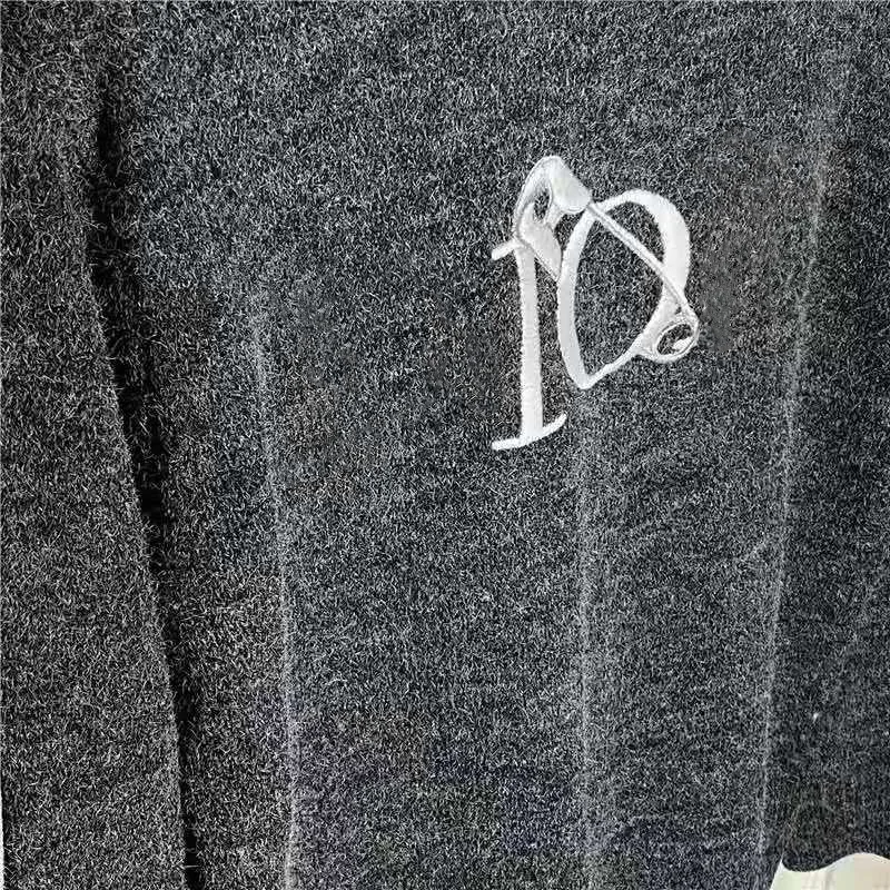

2021OVDY Long Sleeve T-Shirt Men's High Street Loose BF Wind Shoulder Casual Hoodie