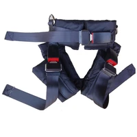 ylwcnn bungee trampoline accessories rock climbing harness safety belt adjustable seat belt bulk order customized