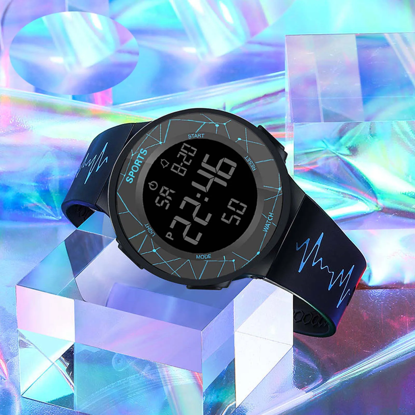 

HONHX Luxury Mens Digital LED Watch Date Sport Men Outdoor Electronic Watch Casual Sport LED Wrist Watches relogio digital NEW