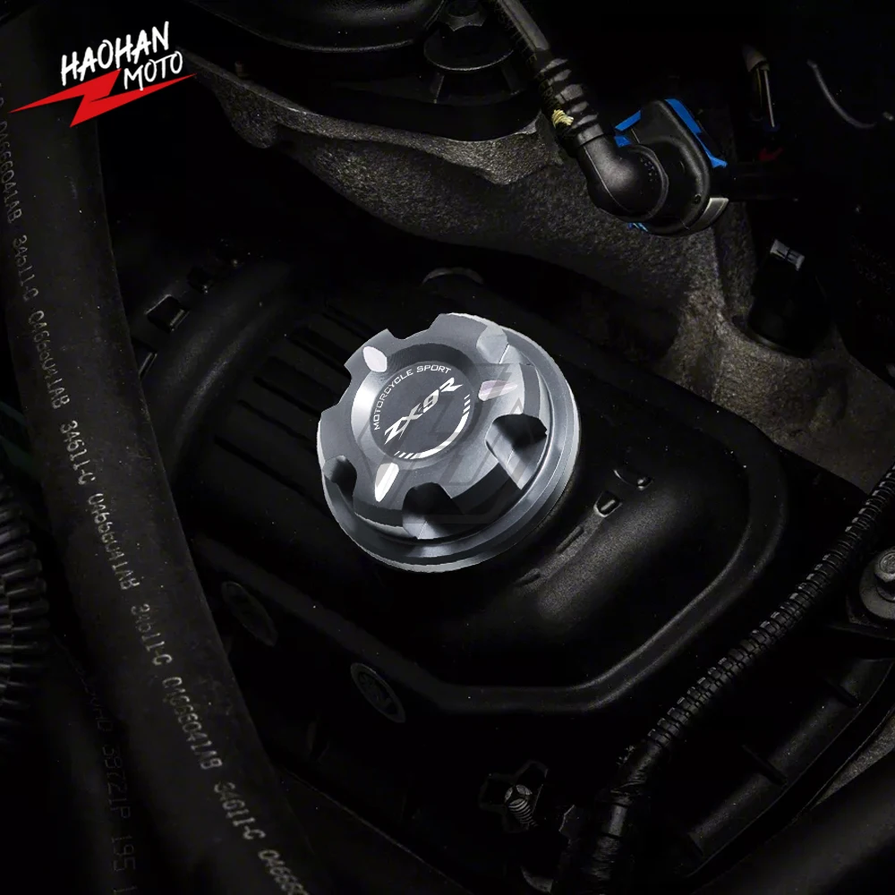 

For Kawasaki ZX9R ZX-9R All Year Motorcycle Engine Oil Cap Bolt Screw Filler Cover