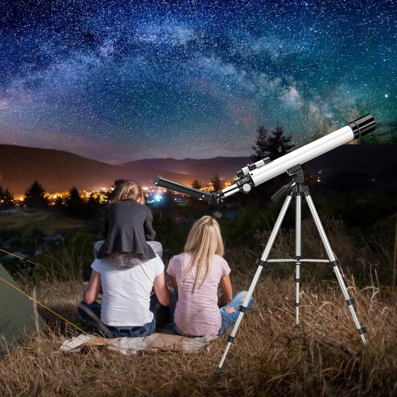 

VOGVIGO Beginner 24/300 Telescope 360adjustable Professional Astronomical Travel Telescope Equipped For Children And Adults