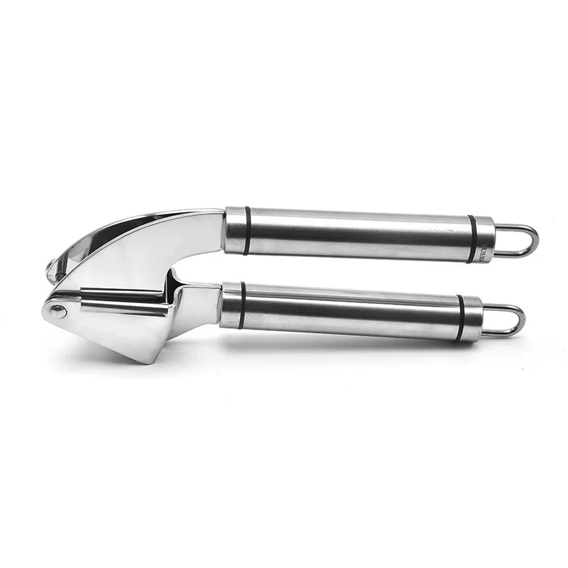 

Household 304 Stainless Steel Garlic Press Kitchen Manual Garlic Masher Creative Garlic Masher