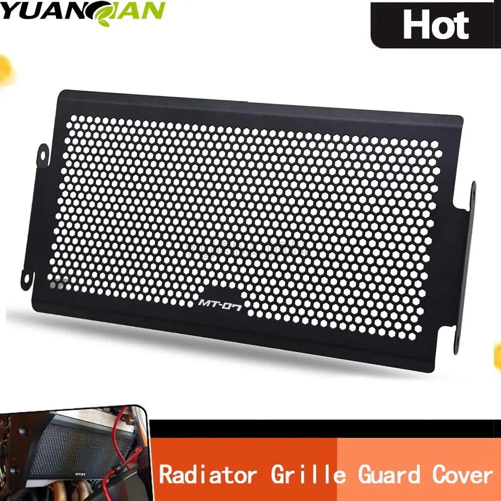 

Защитная крышка радиатора мотоцикла, защита гриля, Защита радиатора для Yamaha MT07 MT-07 FZ07 FZ-07 MT 07 XSR700 2014 2015 2016