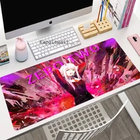 zero two large gaming keyboard mouse pad computer gamer tablet desk mousepad with edge locking xl office play mice mats