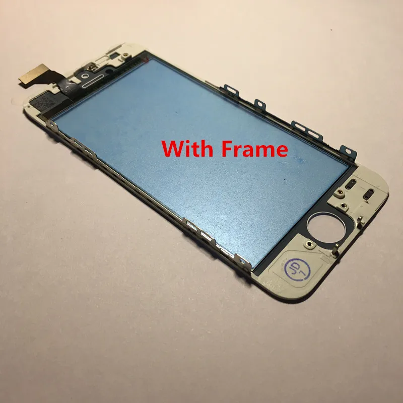 Сенсорный экран для iPhone 5S 5 сенсорный с рамкой без ЖК дисплея стекло