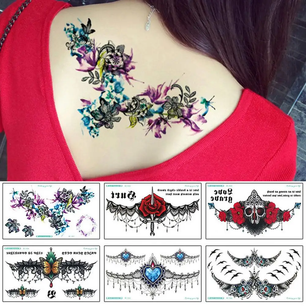 Переводные временные татуировки наклейки для женщин|Временные тату| |