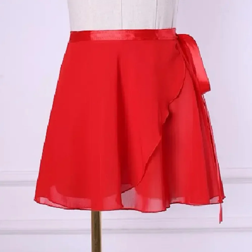 USHINE балетные костюмы из шифона для танцев юбка чистый цвет Цветочный принт