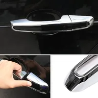 Out side Door Handle Bar Wrist Decorative Protective Cover Trim Sticker For Discovery 5 lr5 Exterior Accessories