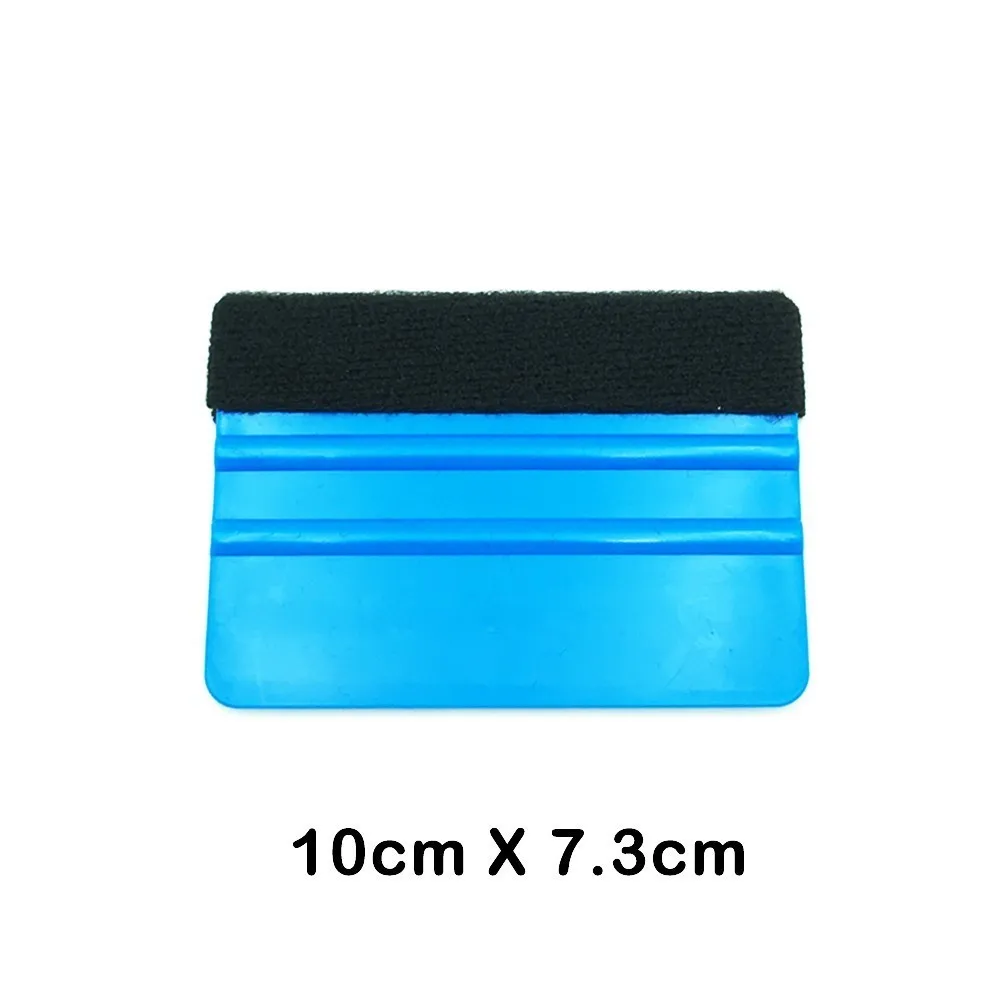 5Pcs Durable Blue Squeegee Felt Edge Scraper Car Decals Vinyl Wrapping Scrper Car Styling Stickers Auto Accessories