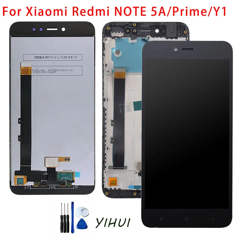 10 сенсорный экран Качество AAA ЖК дисплей + рамка для Xiaomi Redmi Примечание 5A Замена Note