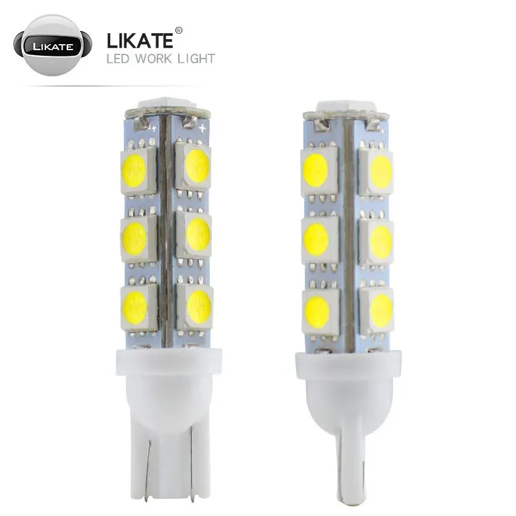 

LKT Automobile LED Lamp Highlight T10 5050 13smd Side Lamp License Plate Lamp Instrument Lamp Reading Lamp