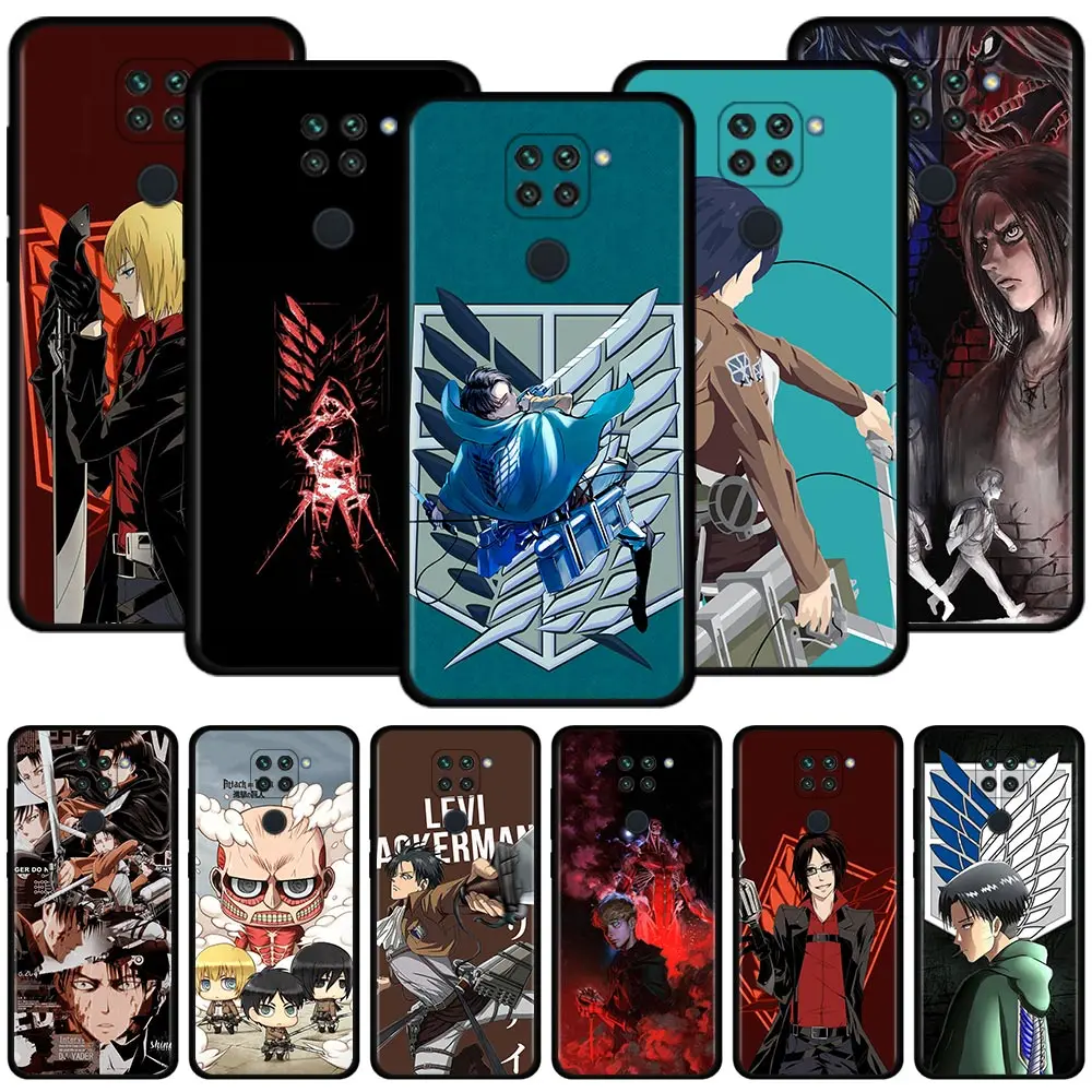 

Titans attack Cases for Xiaomi Redmi Note 10 9 9s 9t 8 8t 7 Pro Max for Redmi K40 Pro Plus 9A 9C 9 Power Shell Cover