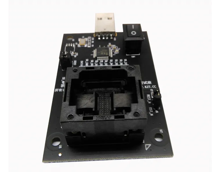 EMMC100 разъем USB интерфейс тестер BGA100 и ридер со вспышкой программатор eMMC eMCP серии