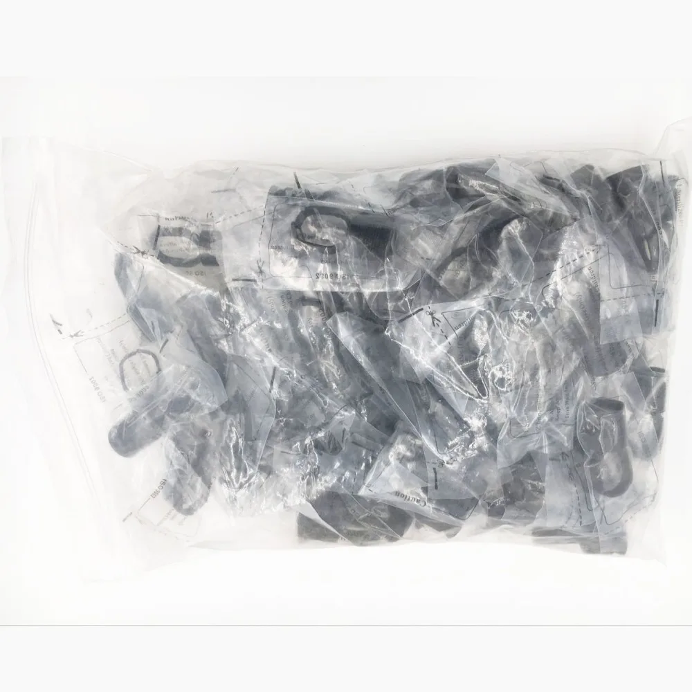 100 шт. Пластик татуировки кольцо чёрный пигмент чашка с губкой используется для