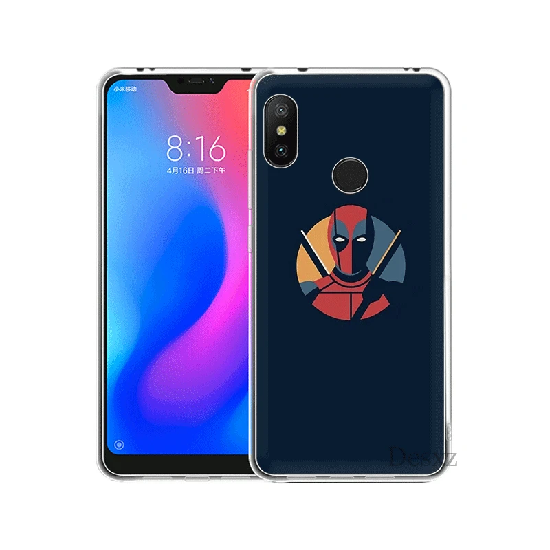 Чехол для мобильного телефона Xiaomi Redmi Note 4 4X 3 5 6 7 Pro 5A жесткий чехол Deadpool | Мобильные