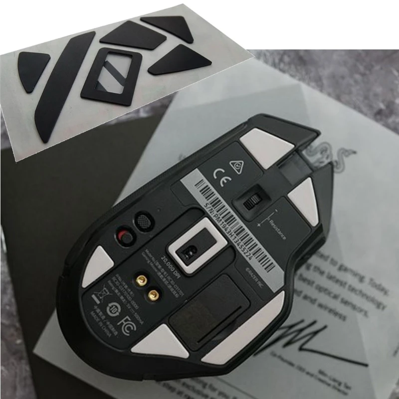 

1 set/pack Mouse Skates Mouse Feet For Razer Basilisk Ultimate Mouse Glides Curve Edge