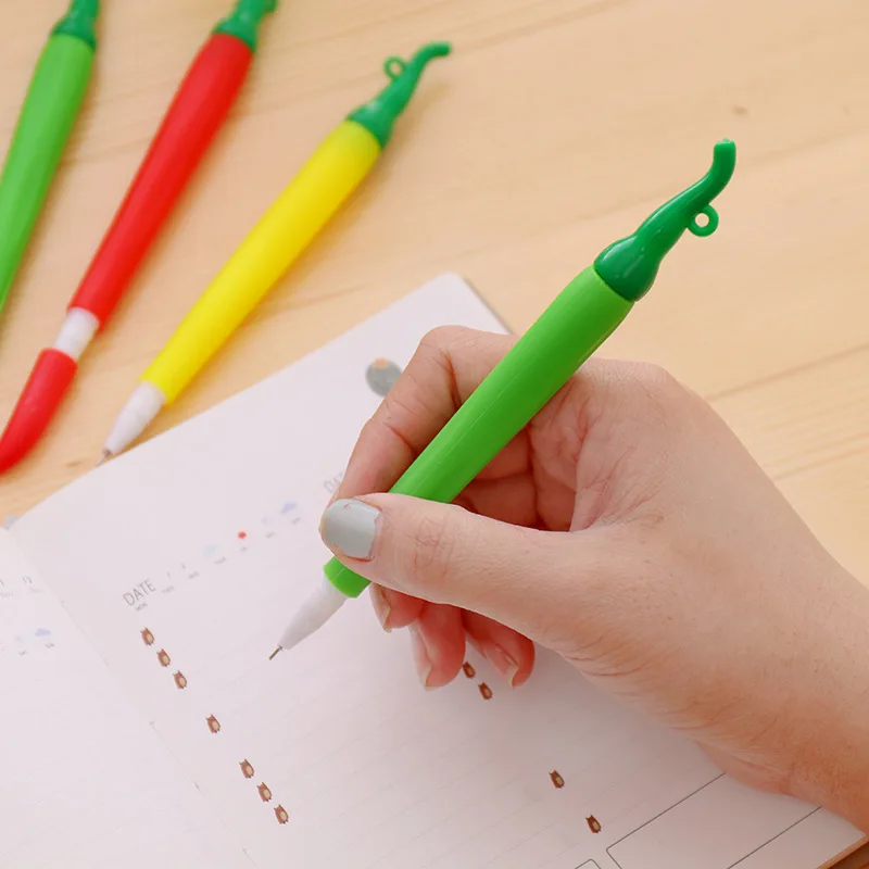 1 шт. мультяшный Перцовый Стильный чехол для ручки и карандаша письма простой