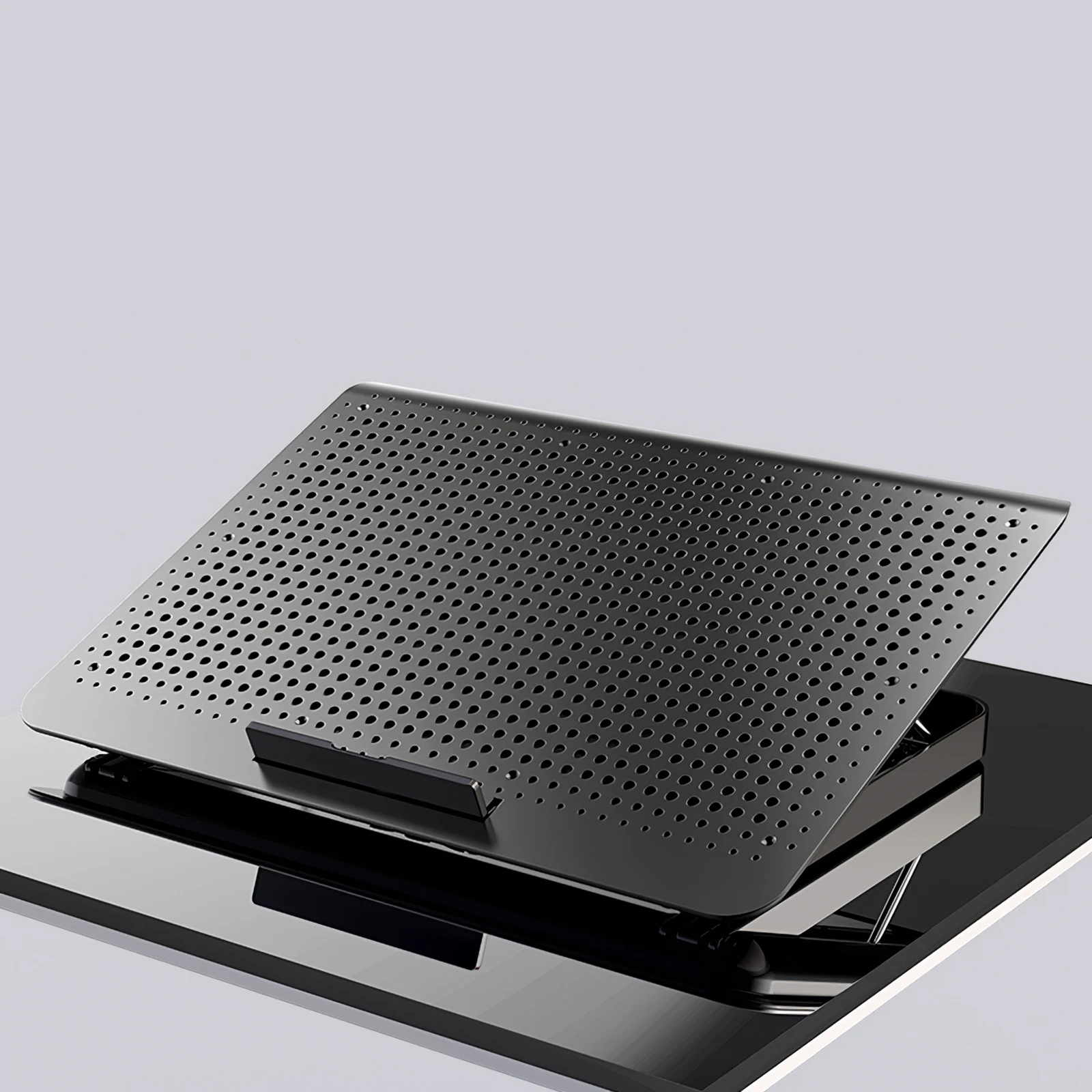 Подставка для охлаждения ноутбука из алюминиевого сплава ультратонкий тихий