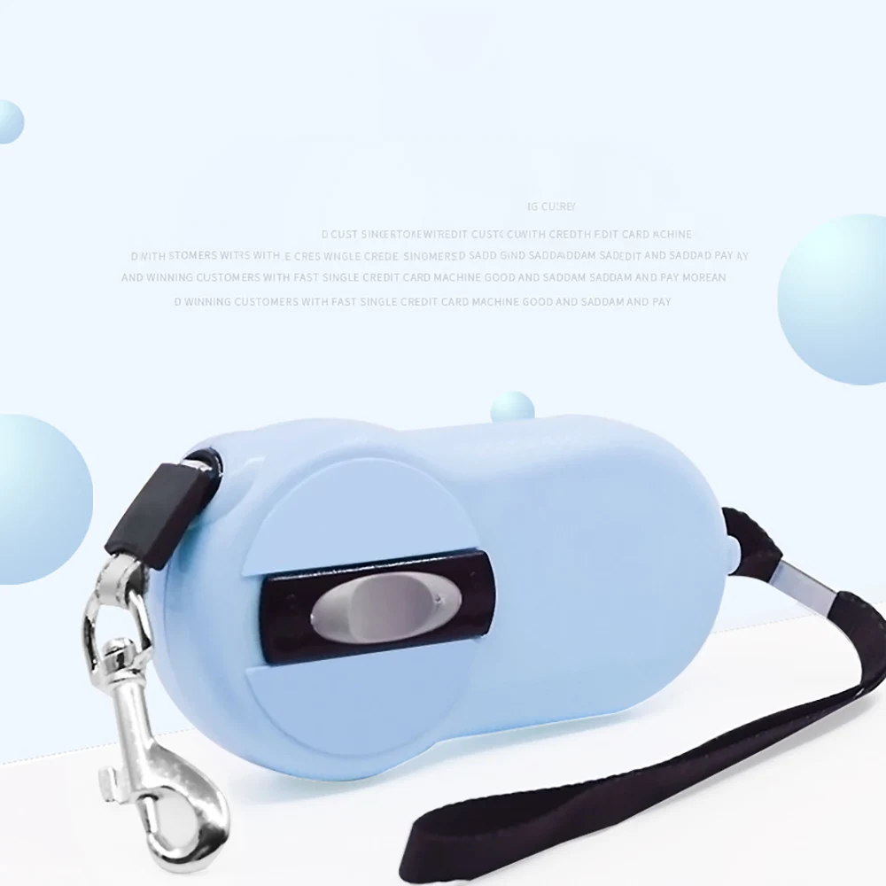 Автоматический Портативный поводок для собак из АБС пластика маленьких