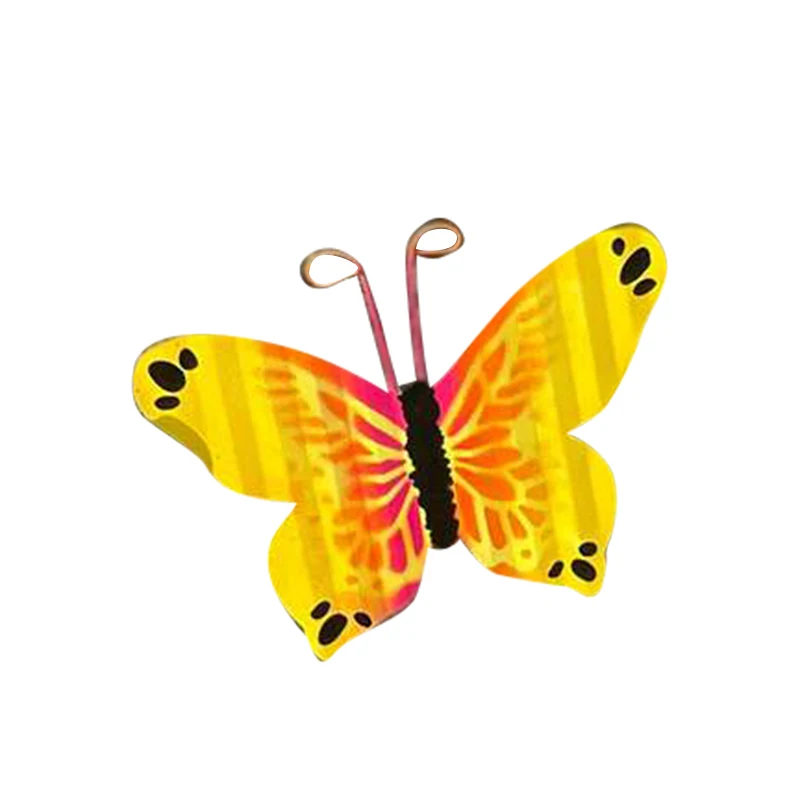 

Butterfly Garden Stakes Decor 61cm Colorful Butterflie Stake Metal Weather Resistant Yard Art Ornaments Outdoor Home Decoration