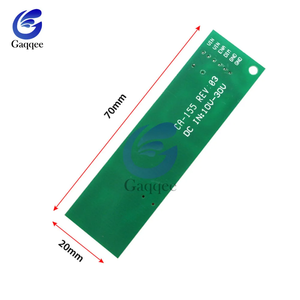 CA 155 высоковольтный преобразователь Светодиодный модуль постоянного тока 10 30 в