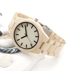 Мужские деревянные часы BOBO BIRD, белые кленовые часы Miyota 2035, кварцевые мужские наручные часы, мужские часы, Прямая поставка
