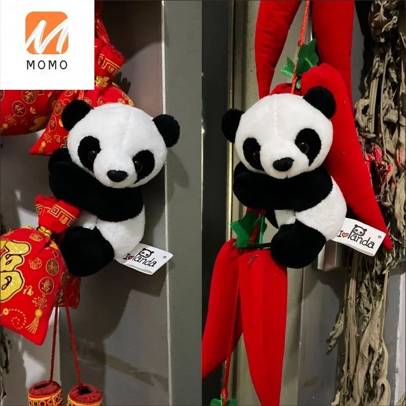 

Car Decoration Cute Panda Clip Plush Toy Clip Little Doll Car Decoration