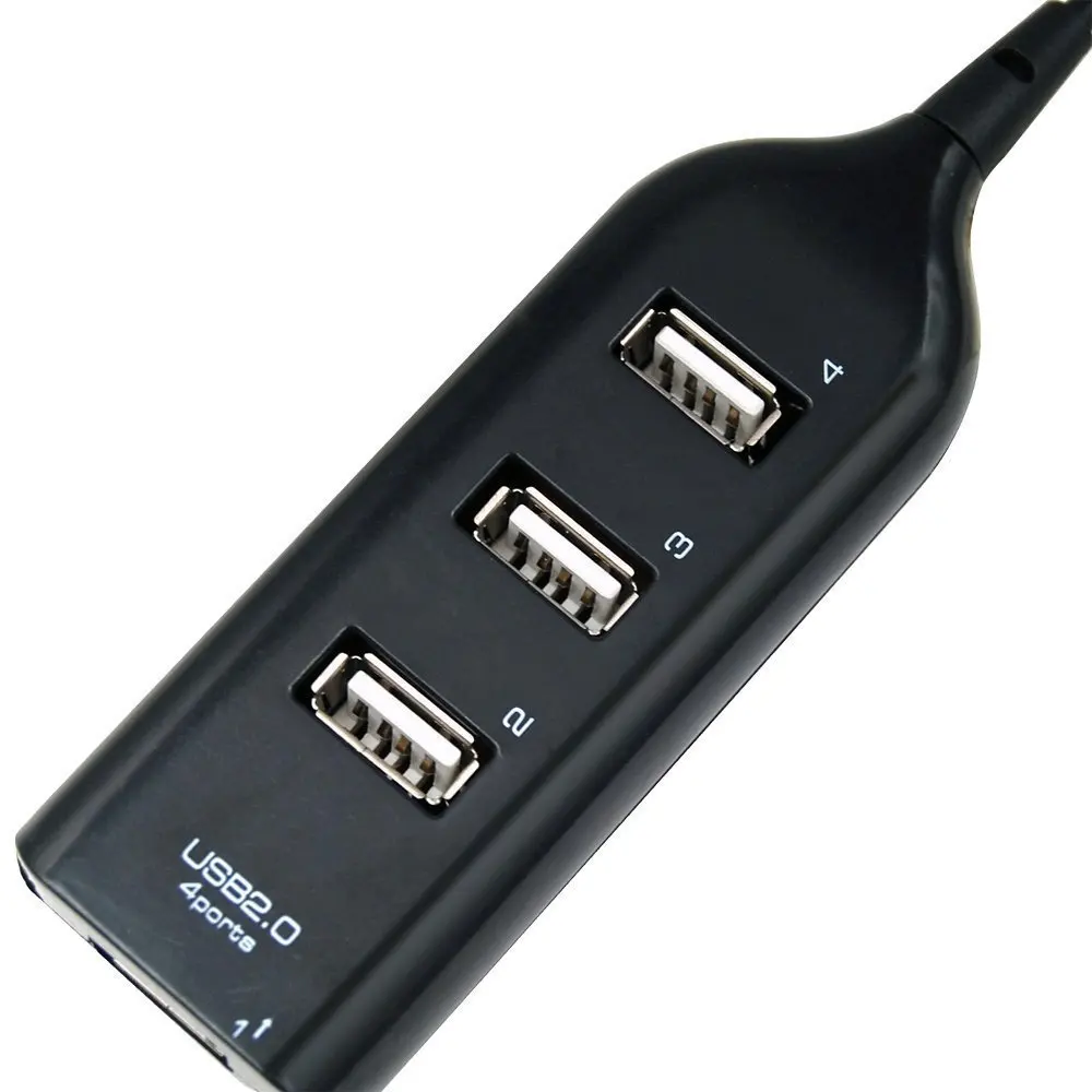 VIPATEY USB Hub Высокоскоростной 4 Порты и разъёмы USB разветвитель Мульти USB 2,0 Порты и разъёмы мини концентратор для MacBook Pro Тетрадь PC USB флеш-накопители мобильный жесткий диск и многое другое