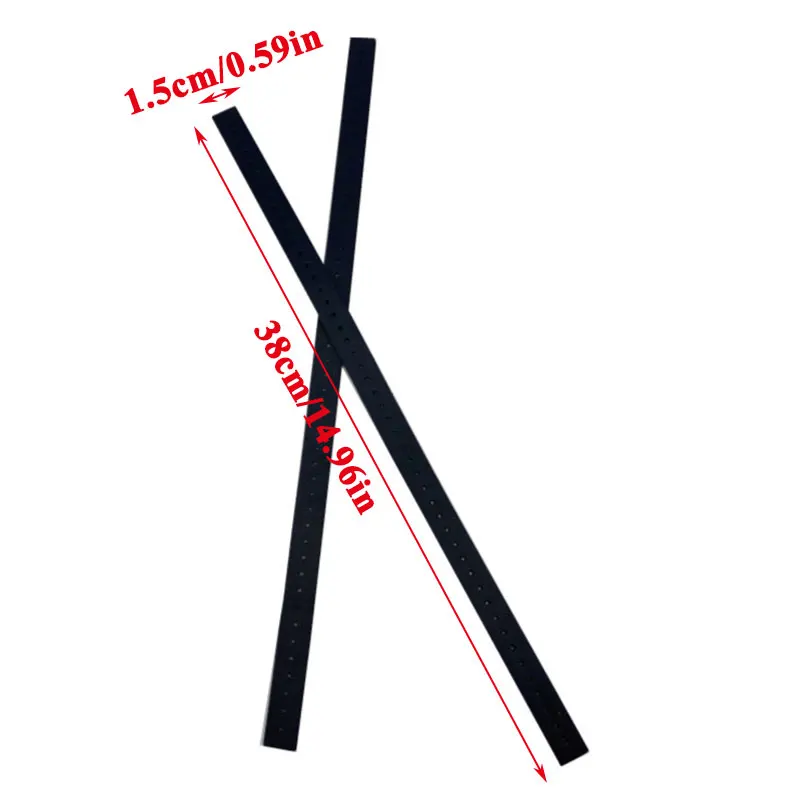 2 Pcs Bag Belt Detachable Pu Leather Handle Bag Strap Diy Replacement Bags Part Handbag Band Handles Lady Shoulder Bag Accessory