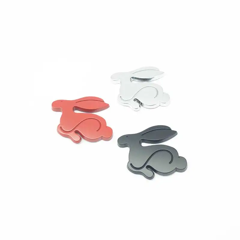 3D Металл бегущая кролика Автомобильная эмблема задний багажник знак для VW Jetta Golf