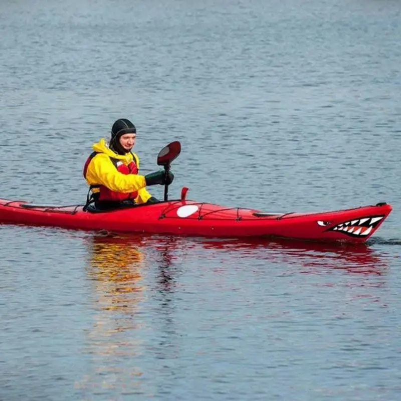 Светоотражающая наклейка Three Ratels FC117 с зубцами акулы графическая Аксессуары для