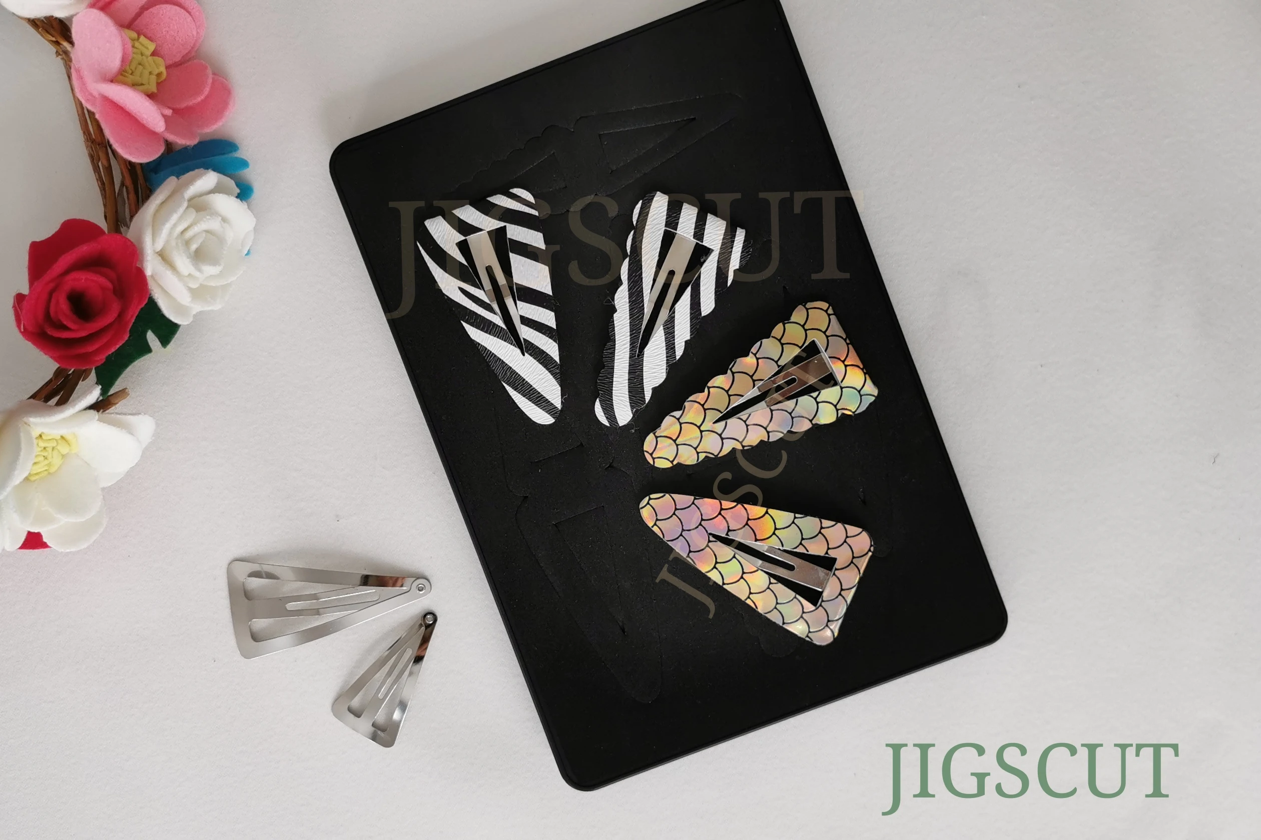 

Новейшая модель; Triangleclip форма штанцевый нож JIGSCUT-clips0055