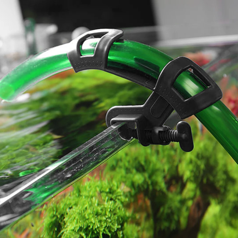

Fish Tank Water Change Fixing Clamp Holder Aquarium Water Pipe Filter Firmly Hold Filtration Hose Bracket Pipe Fixing Tube Clip