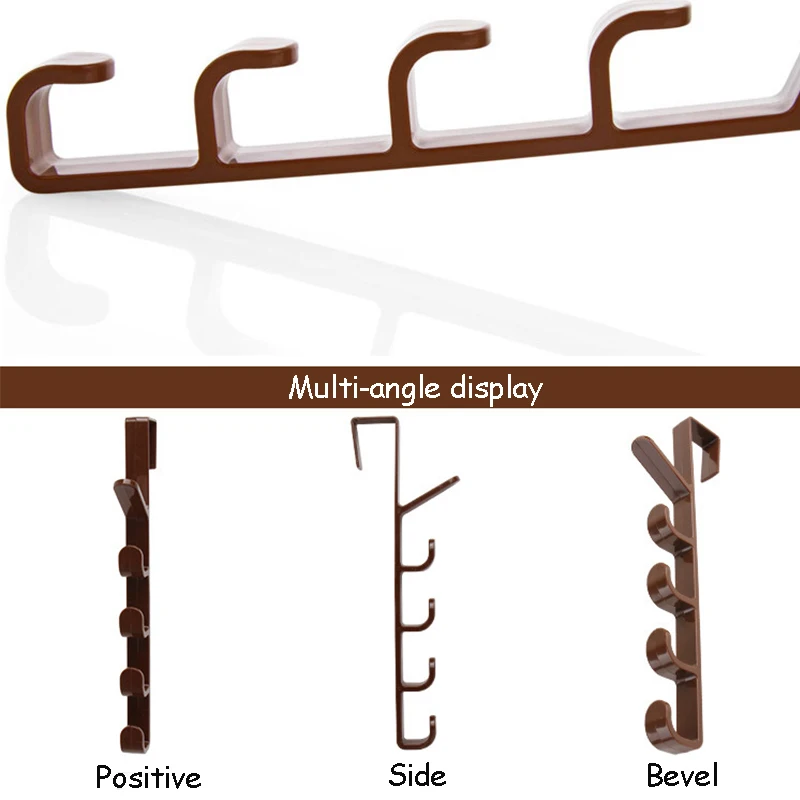 Пластиковая вешалка для дверей в спальню бытовые ранцы хранения одежды