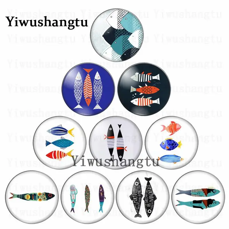 Кабошон для фотосъемки круглый стеклянный кабошон с плоской задней поверхностью