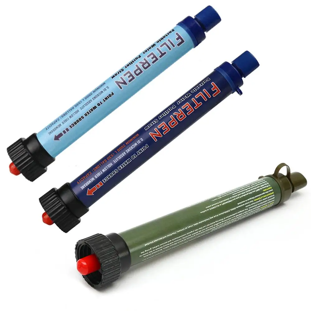 Уличный очиститель воды для кемпинга пешего туризма экстренных ситуаций