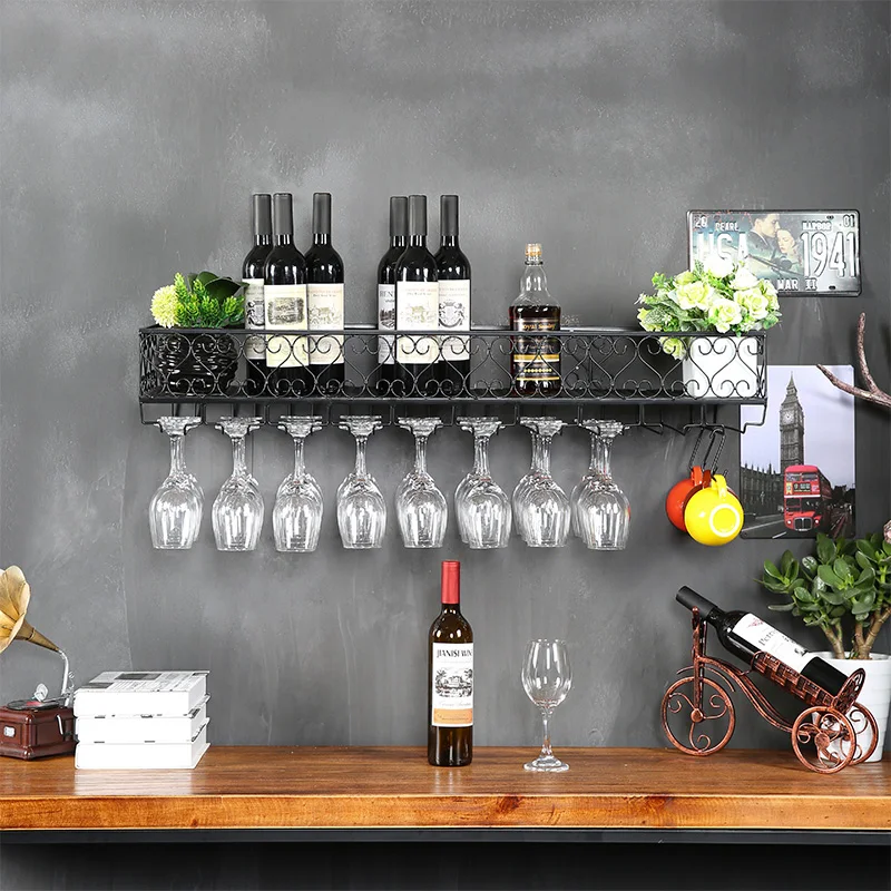 Винный стеклянный шкаф подвесной Кубок креативный держатель для чашки красного