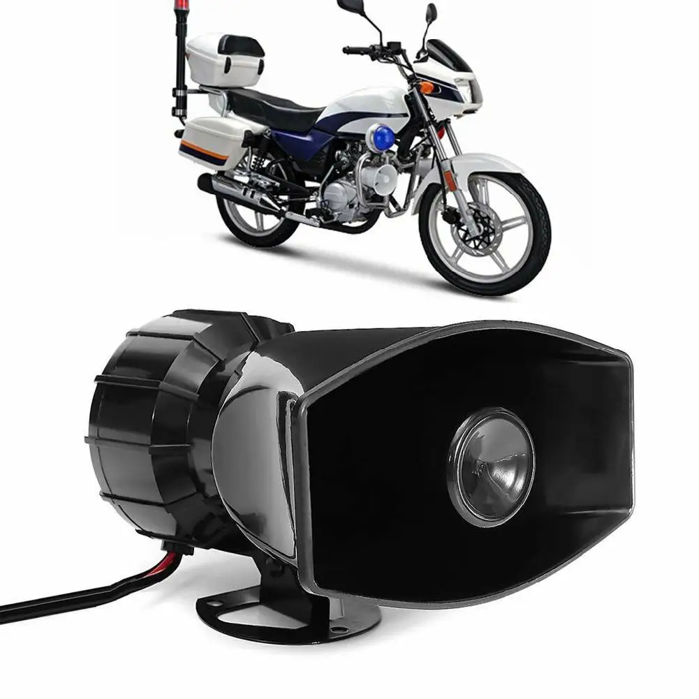 12 В 100 Вт 7 звуковая Автомобильная электронная тревожная сирена мотоциклетная