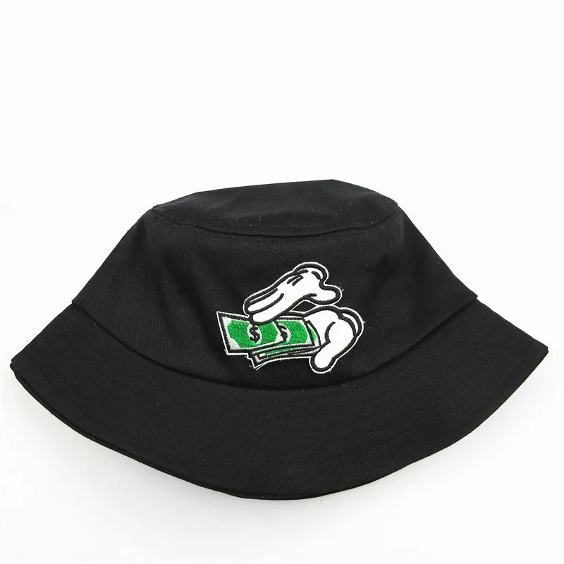 Панама из 2021 хлопка с ручной вышивкой шляпа рыбака уличная дорожная от солнца