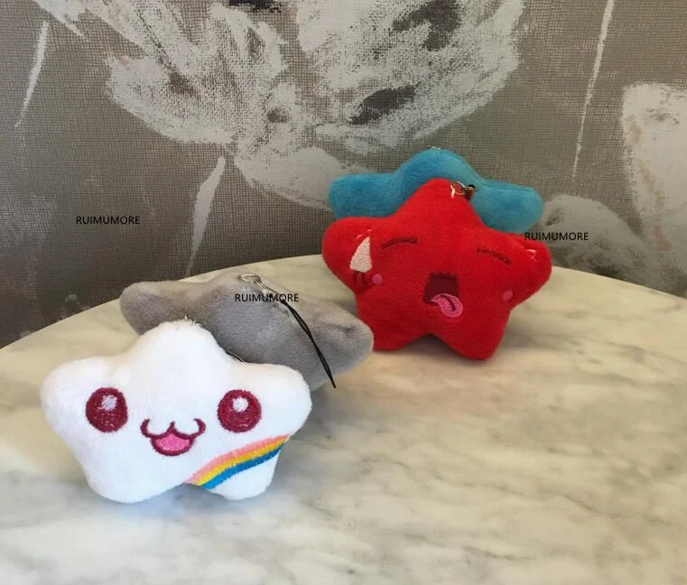 1 шт цвет случайный-10 см прибл. Маленькая плюшевая игрушка в виде облака детские