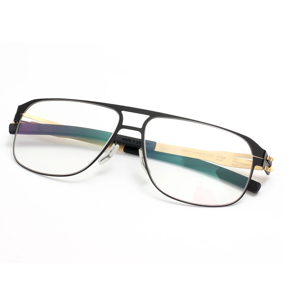 Уникальная оправа для очков Мужские квадратные очки по рецепту новая оптическая