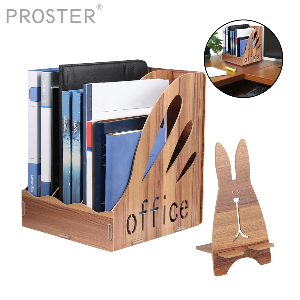 PROSTER офисные школьные тройной папка для документов металлический стеллаж