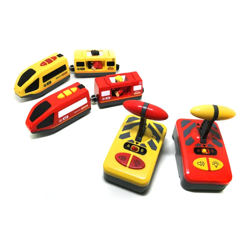 RC новый пульт дистанционного управления Магнитный Электрический поезд