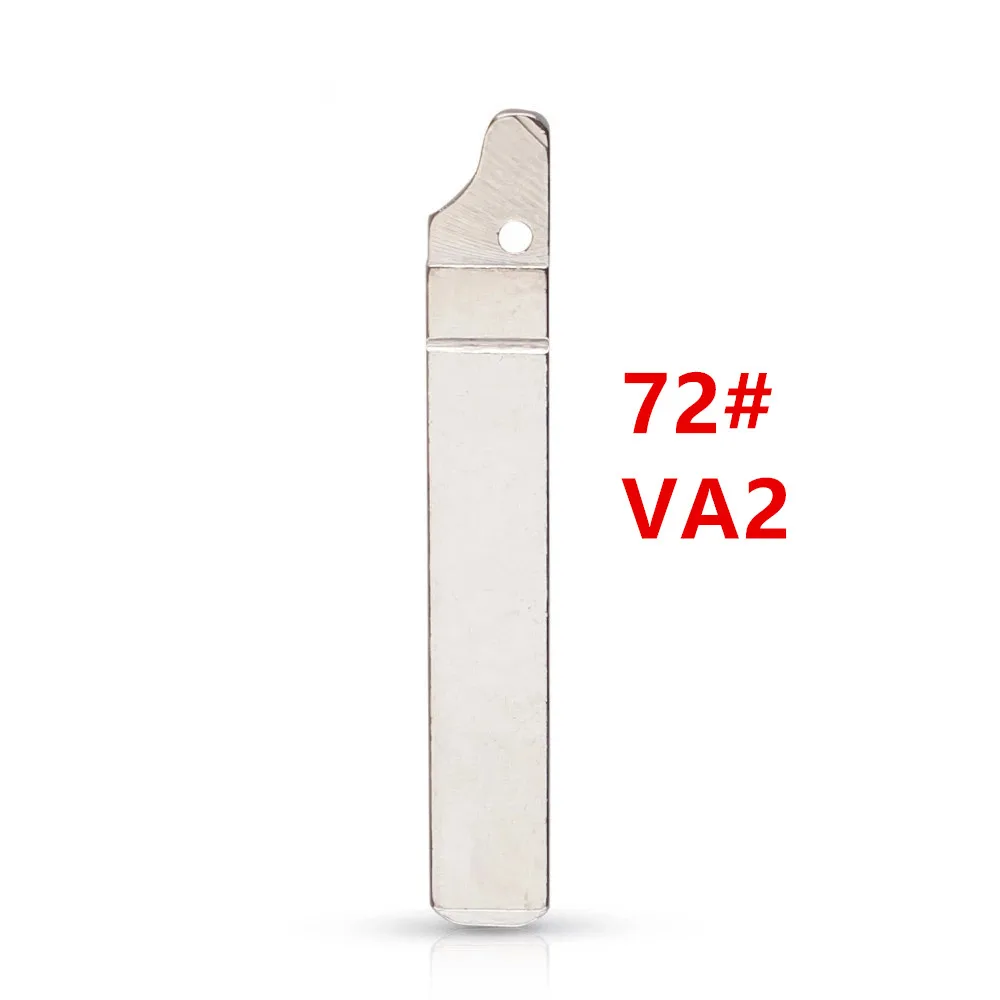 10 шт. 72 # VA2 VA2T 73 HU83 Оригинальный чехол для ключа флип-лезвие Peugeot 307 407 Citroen Renault |