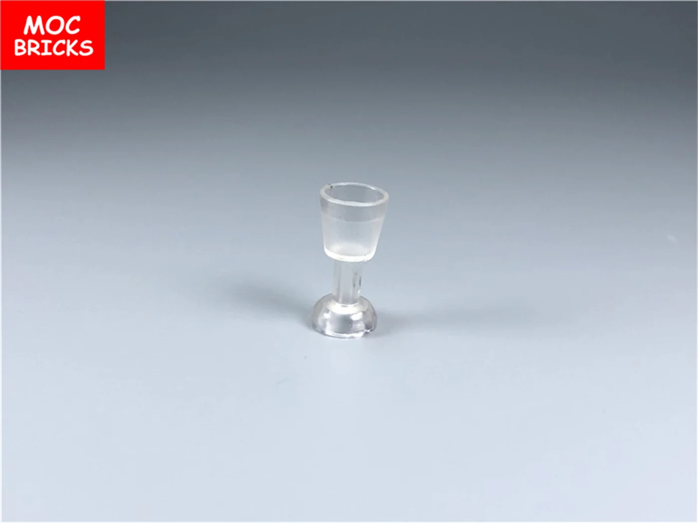 Кубики MOC стеклянный бокал для вина строительные блоки детали совместимые с 2343 6269